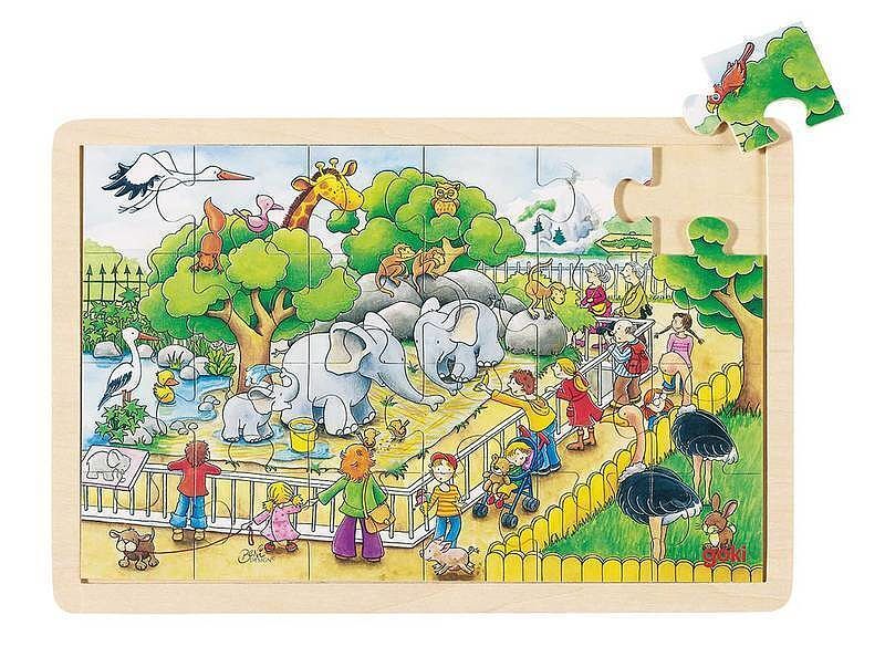 Puzzle W zoo 24