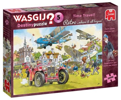 Puzzle 1000 Wasgij Destiny Retro 5 Podróż w czasie