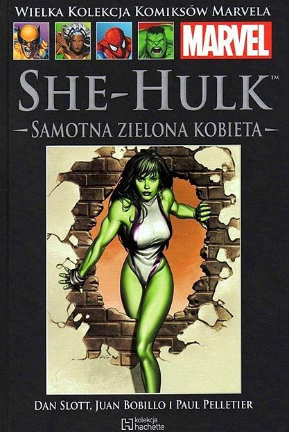 Wielka Kolekcja Komiksów Marvela - 34 - She-Hulk: Samotna Zielona Kobieta