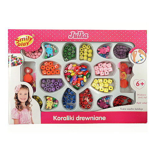 Zestaw koralików drewnianych sp83791 an01