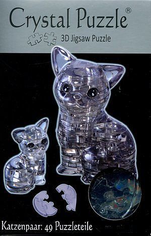 Crystal Puzzle - Kotki 3D