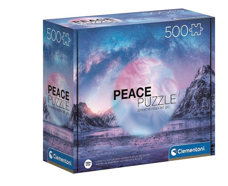 Puzzle 500 peace collection light blue 35116