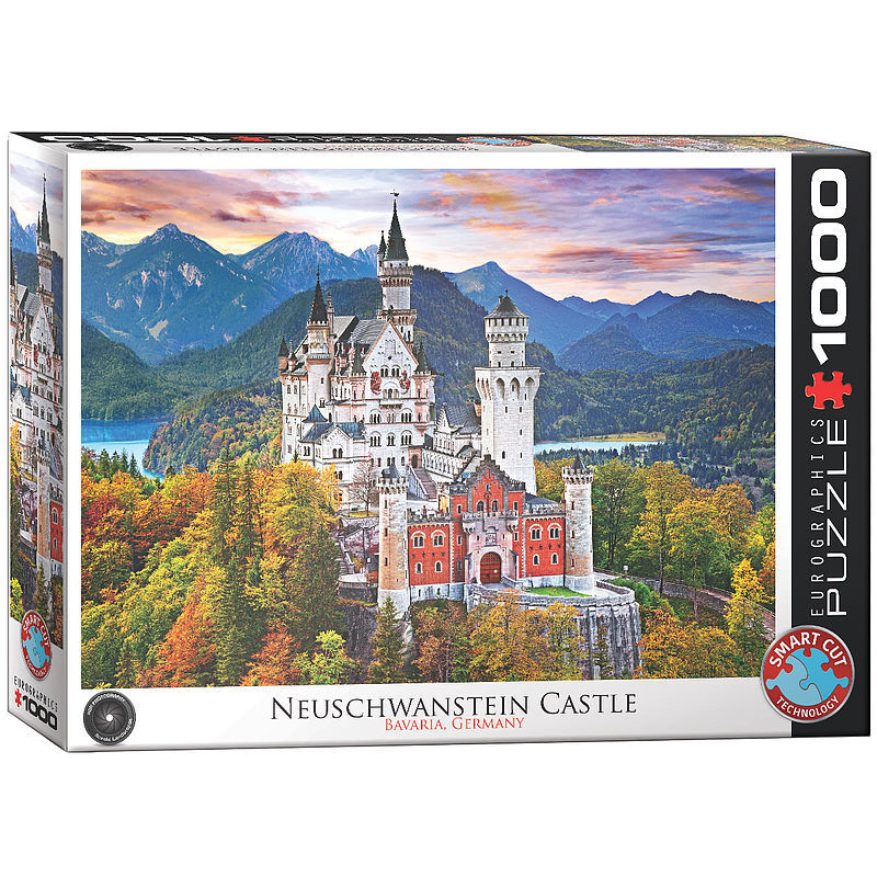 Puzzle 1000 zamek neuschwanstein niemcy 6000-0946