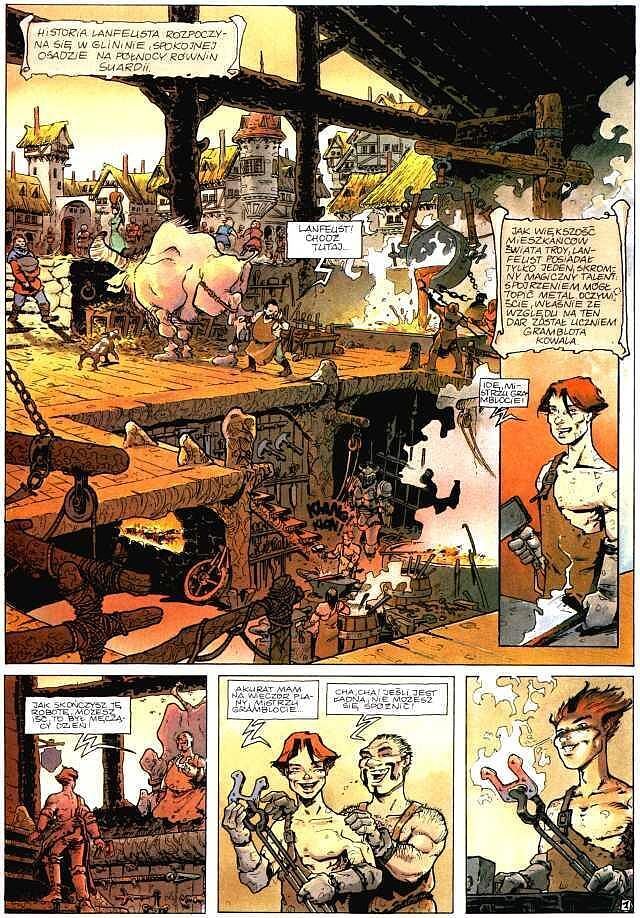 Lanfeust z Troy - 1 - Kość Magohamota