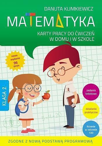 Matematyka klasa 2. Karty pracy do ćwiczeń w domu i w szkole
