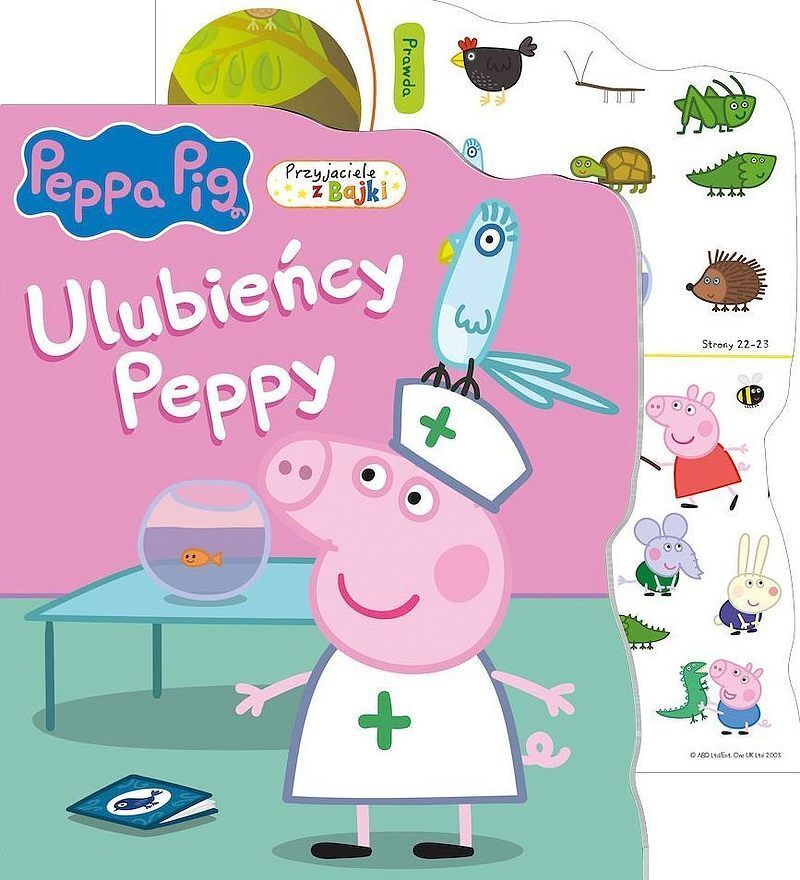 Peppa Pig. Przyjaciele z bajki. Ulubieńcy Peppy.