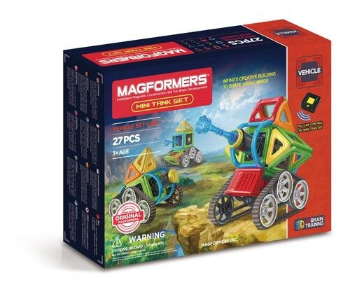 Klocki Magformers Mini Tank Set 27