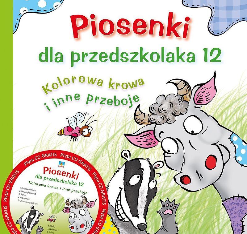 Piosenki dla przedszkolaka 12 + cd