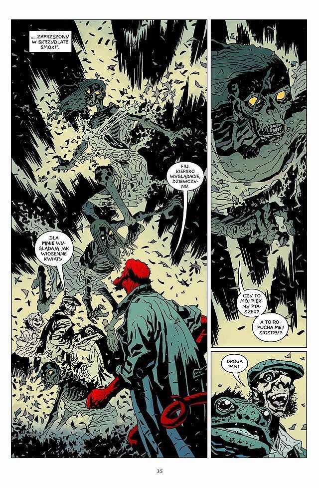 Hellboy - 10 - Zew Ciemności