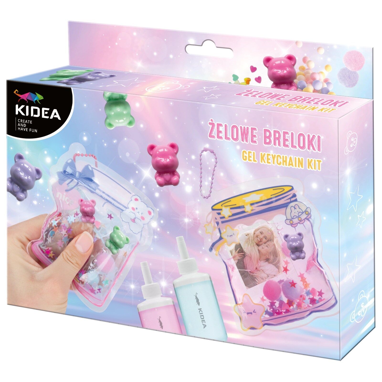 Żelowe breloki Kidea