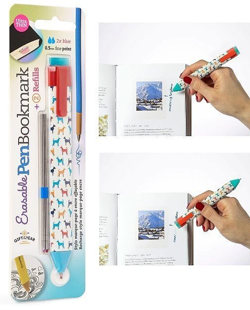 Zakładka długopis + wkłady psy pen boomkark