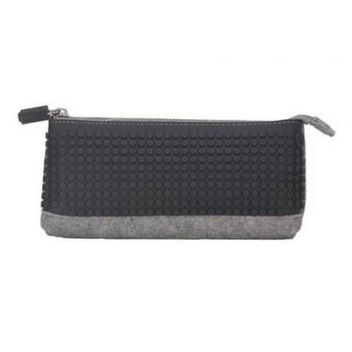 Piórnik tuba Pixelbags szary