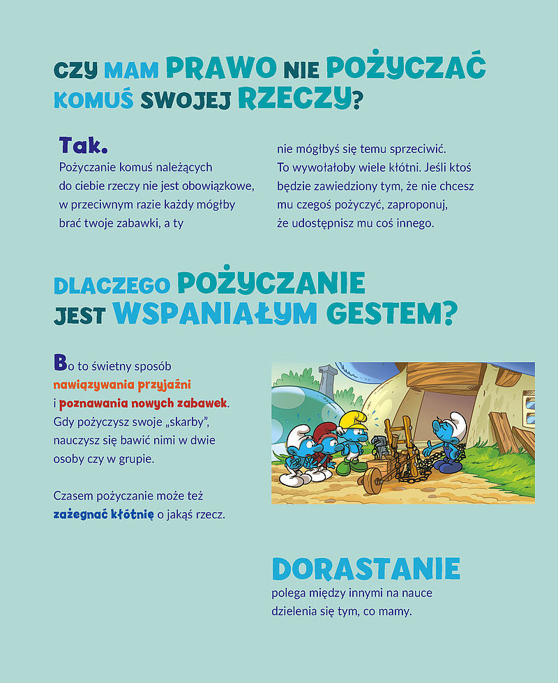 Smerfy i świat emocji - 12 - Smerf, który miał dość pożyczania swoich rzeczy.