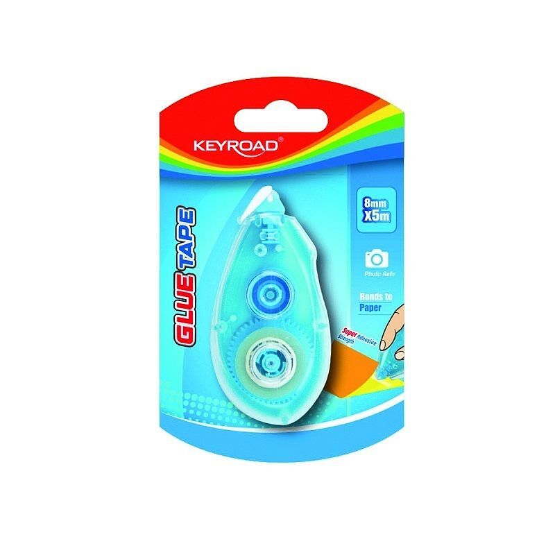 Klej w taśmie keyroad 8mmx5m blister