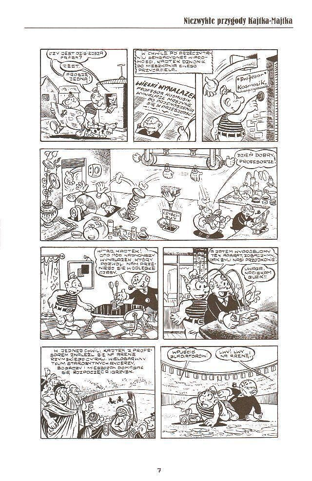 Klasyka polskiego komiksu - 15 - Kajtek i Koko - Profesor Kosmosik