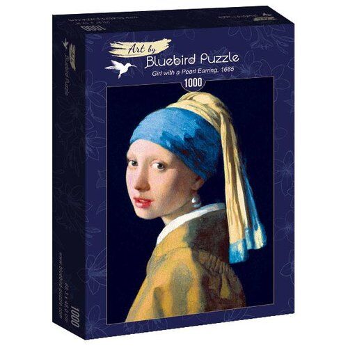 Puzzle 1000 Dziewczyna z perłą Vermeer, 1665