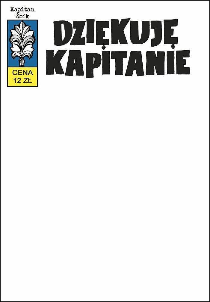 Kapitan Żbik - 04 - Dziękuję, kapitanie (okładka blank)