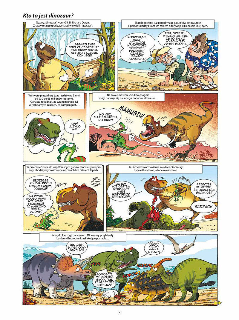 Dinozaury w komiksie - 1