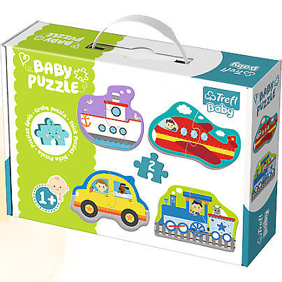Puzzle pojazdy transport baby classic