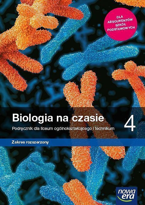 Nowe biologia na czasie podręcznik 4 liceum i technikum zakres rozszerzony 64982