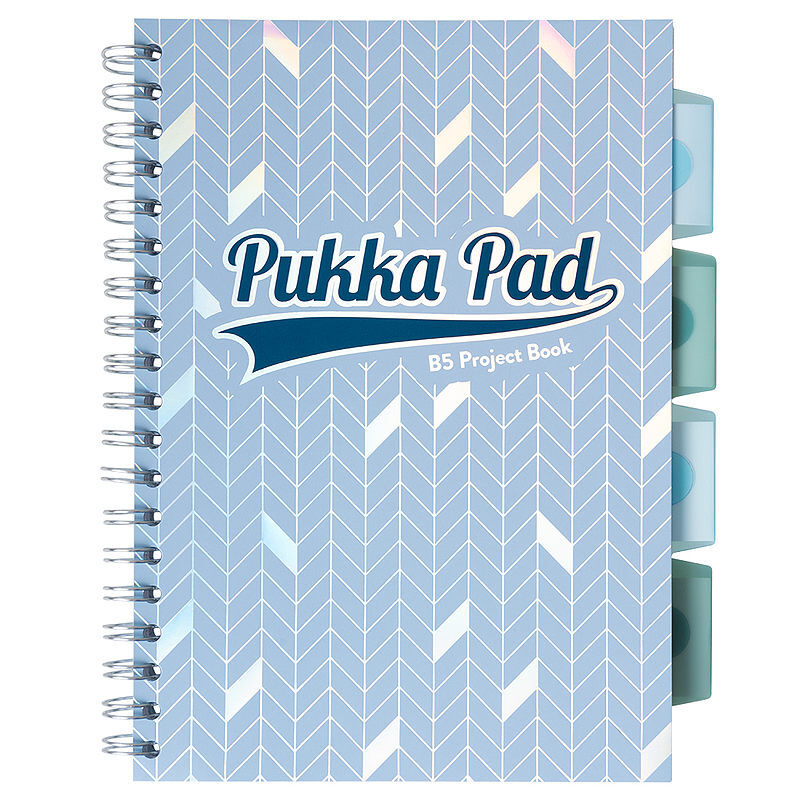 Kołozeszyt pukka pad b5 glee project book niebieski jasny, kratka