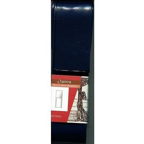 Etui na dwa długopisy Secesja granatowe