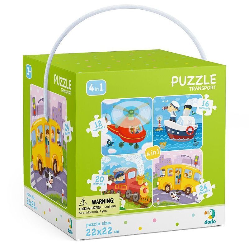 Puzzle 4w1 transport dop300132