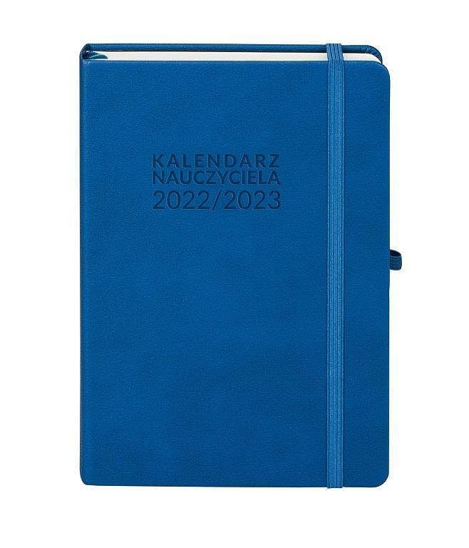 Kalendarz 2022/2023 nauczyciela a5 tdw granatowy