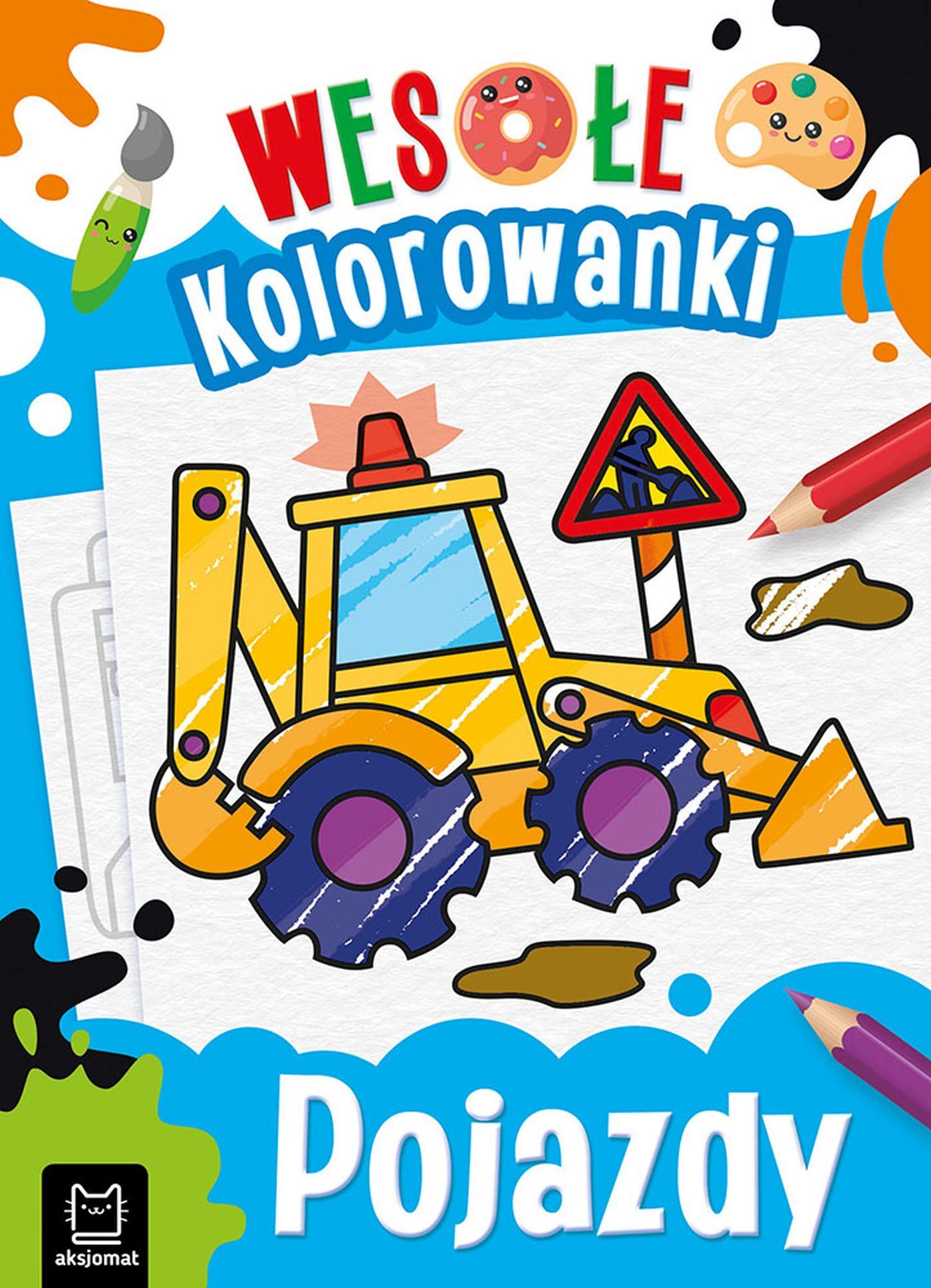 Wesołe kolorowanki. Pojazdy