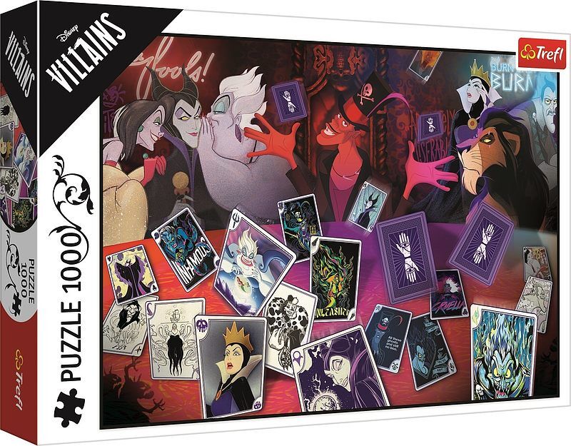 Puzzle 1000 dobra passa disney villains 10719
