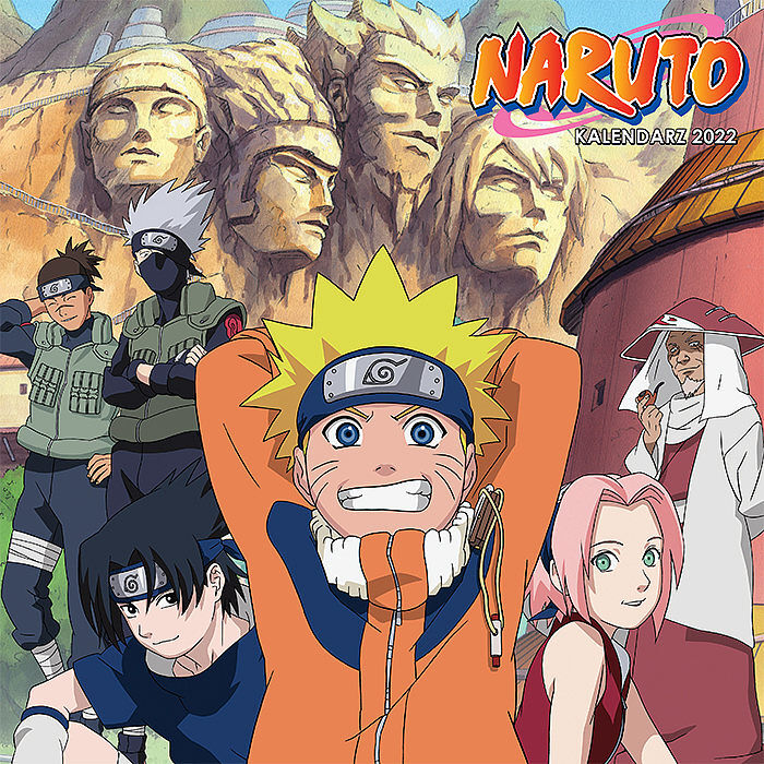 Naruto - kalendarz ścienny 2022