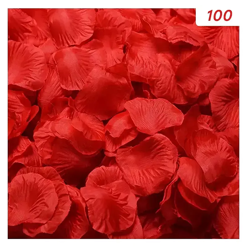 Płatki róż  100 sztuk czerwone