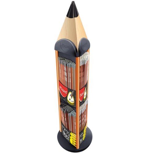 Display z ołówkami Blackpeps 288 + 144 sztuki