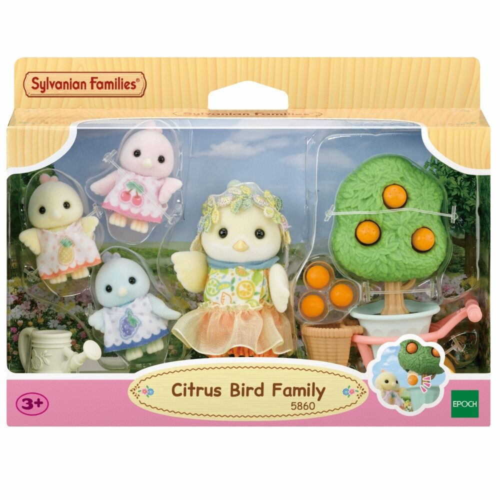 Sylvanian Families Rodzina ptaszków cytrynowych 5860