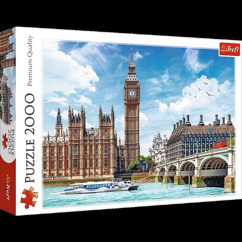 Puzzle Big Ben, Londyn, Anglia 2000
