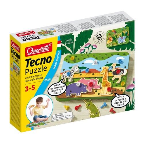 Tecno puzzle Dżungla Sawanna