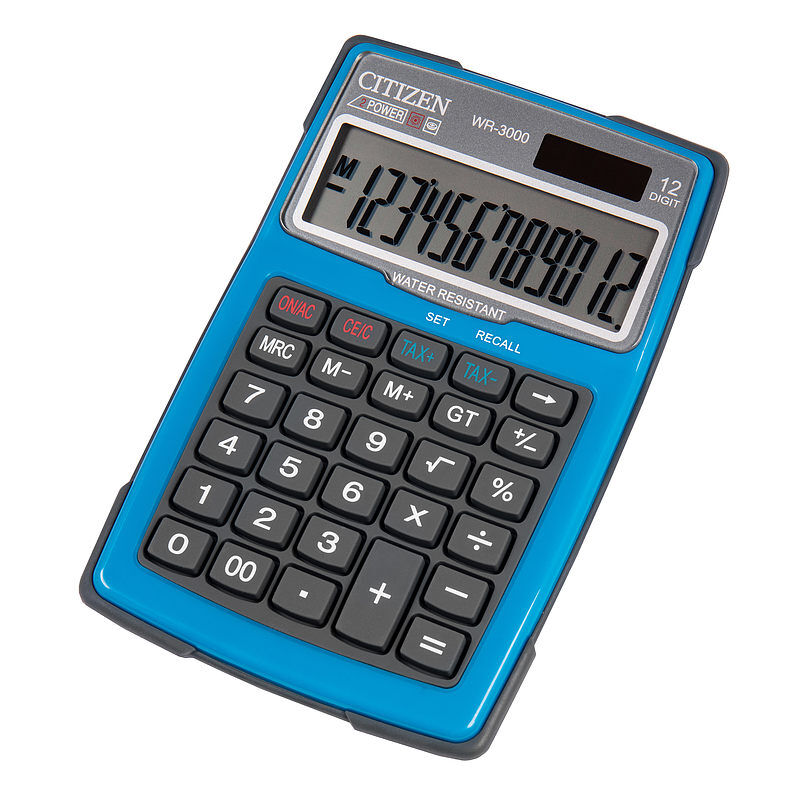 Kalkulator biurowy citizen wr-3000nrble