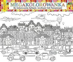 Megakolorowanka. Miasto