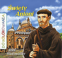 Święty Antoni. Kolorowanka