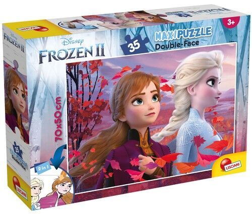 Puzzle dwustronne maxi Kraina Lodu 2 35