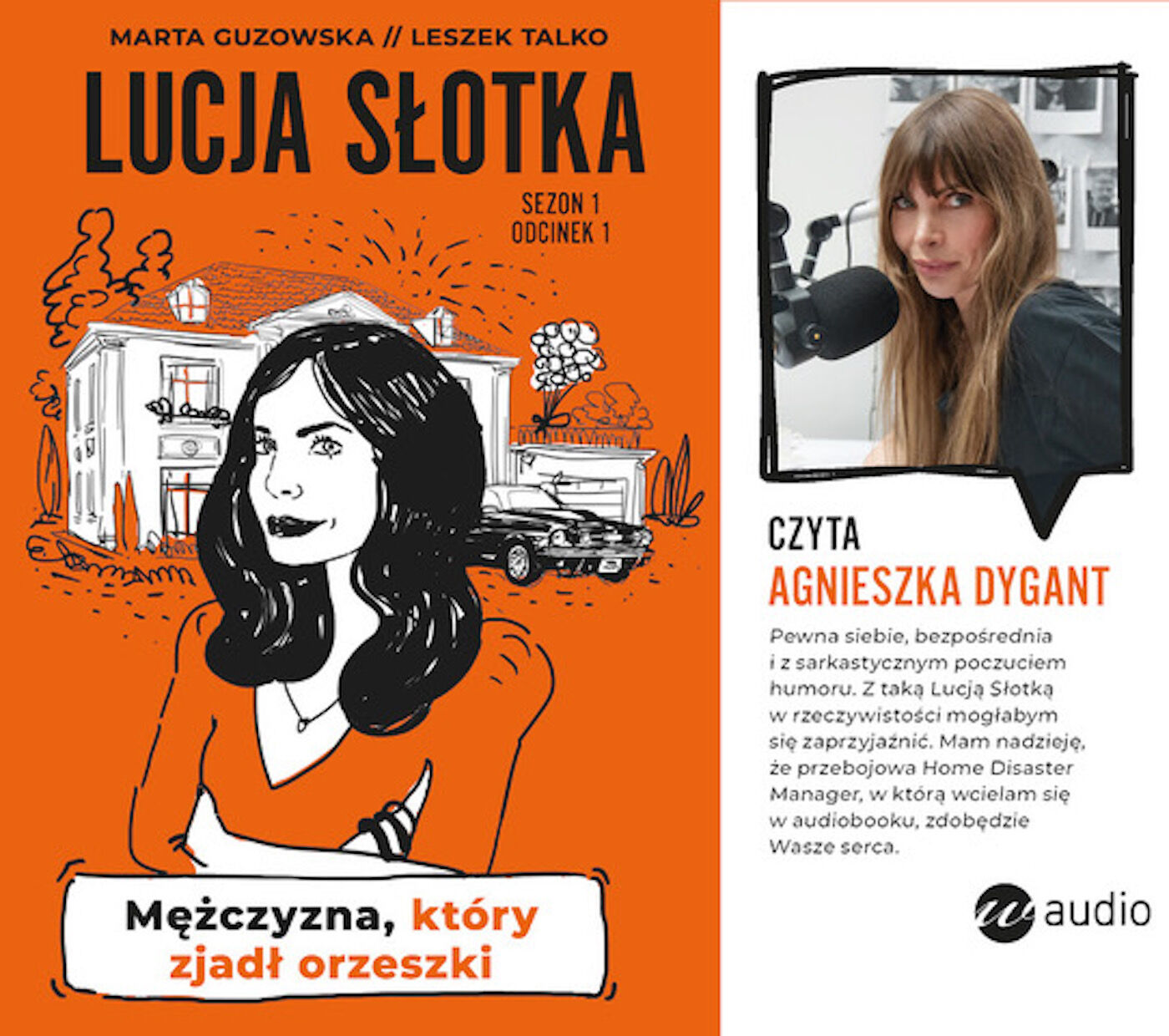 Lucja Słotka. Mężczyzna, który zjadł orzeszki (audiobook CD)
