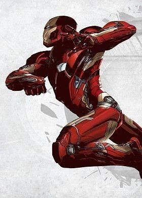 Plakat Iron Man - Civil War United We Stand 339 M
