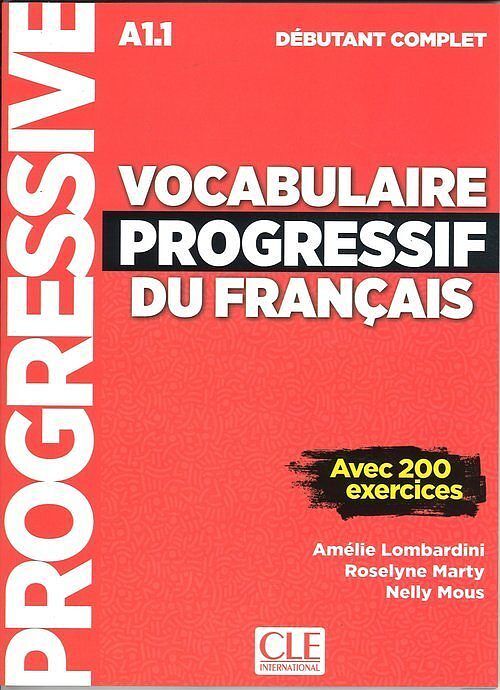 Vocabulaire progressif du Francais niveau debutant complet A1.1 Książka