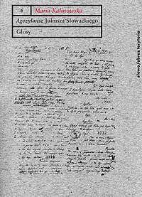 Agezylausz Juliusza Słowackiego