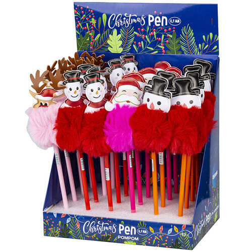 Długopis Kulokowy Christmas Pompon 89977 Centrum
