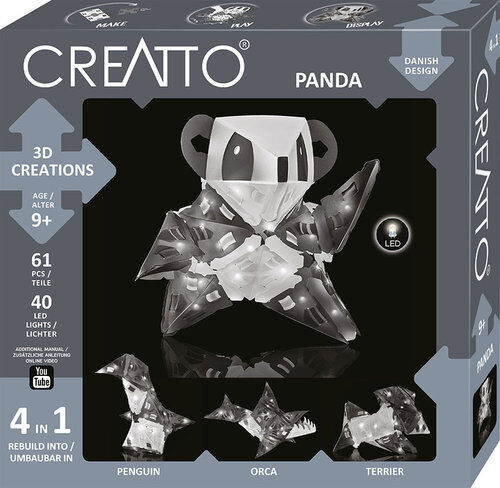 Creatto Świecąca Panda i Przyjaciele