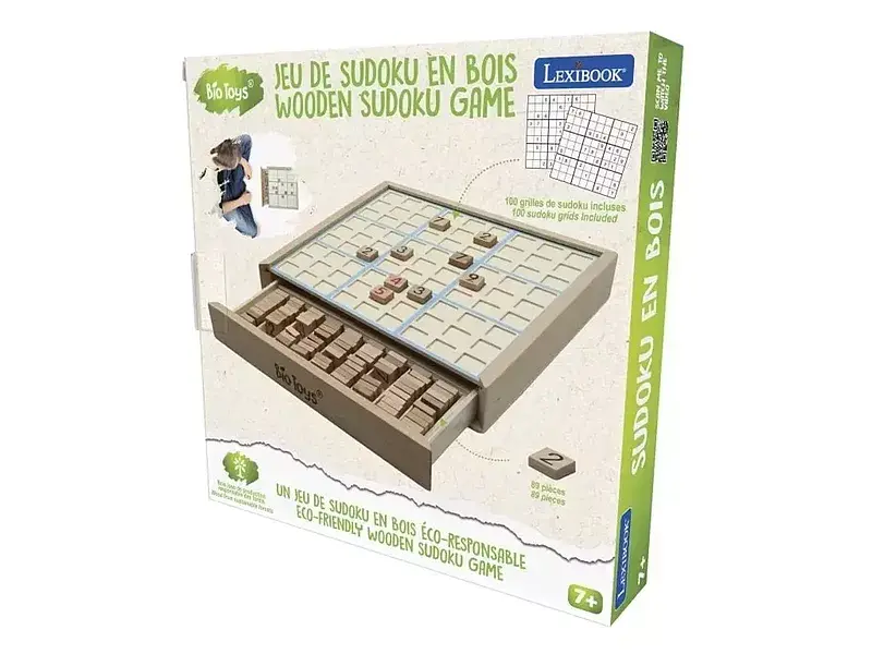 Gra sudoku drewniane lexibook jgw150