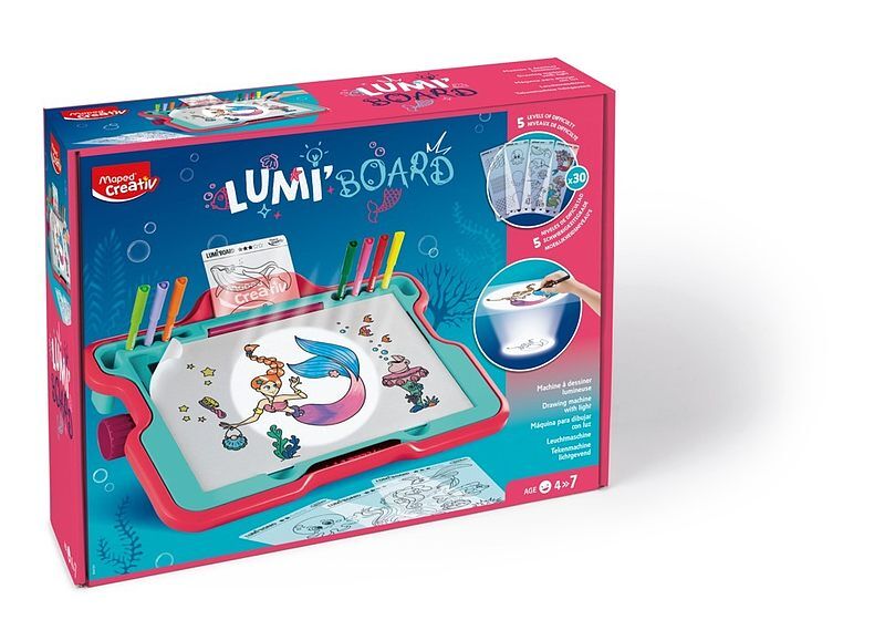 Podświetlana tablica lumi board podwodny świat creativ