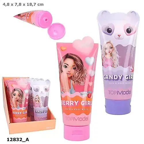 Żel do mycia ciała i włosów top model beauty&me 1 szt. Mix 12832a
