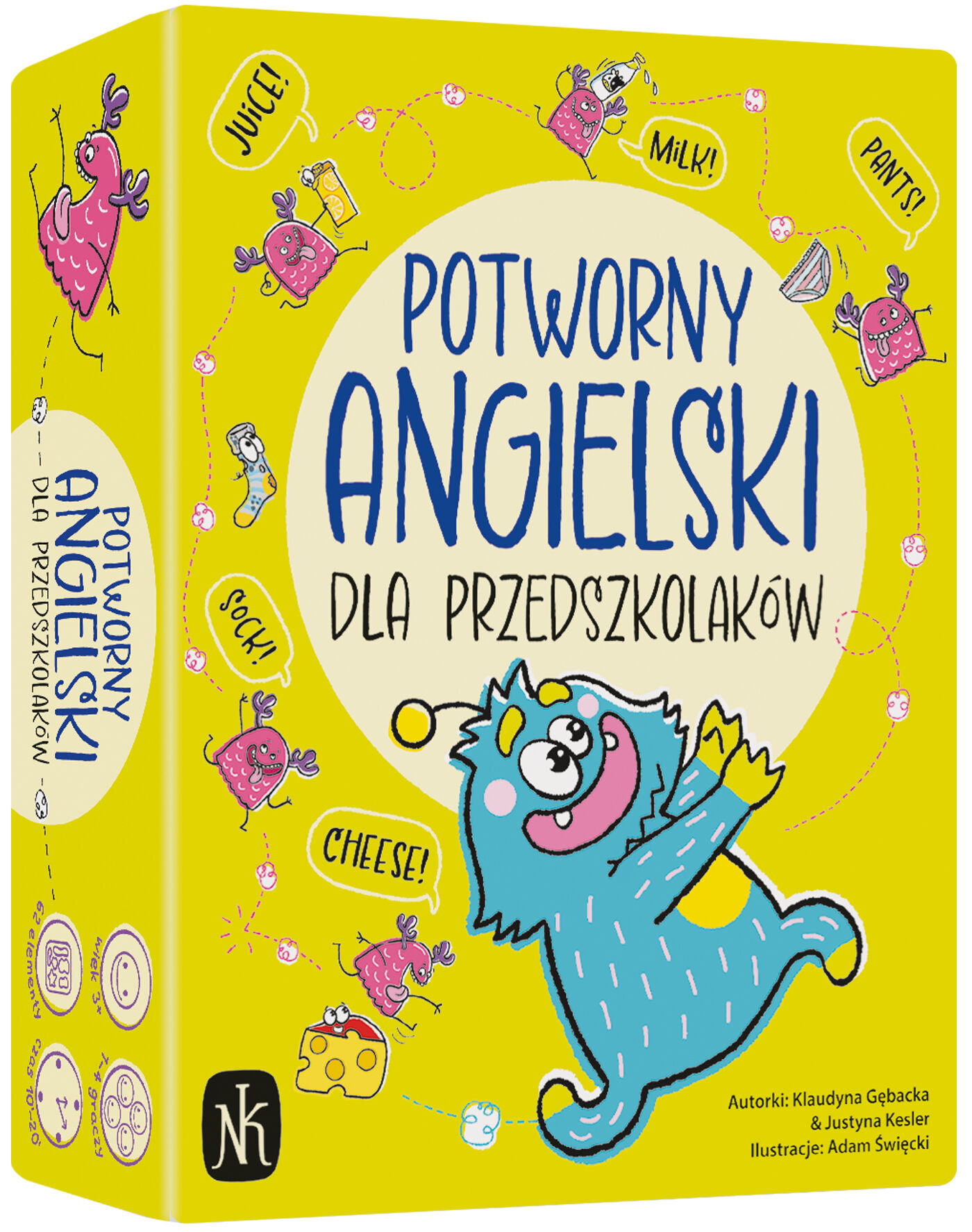 Potworny angielski dla przedszkolaków